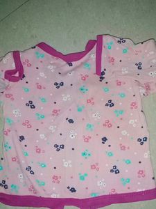 Cute Floral Baby Top
