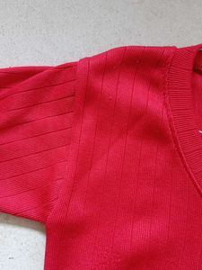 Red Chic Crop Top