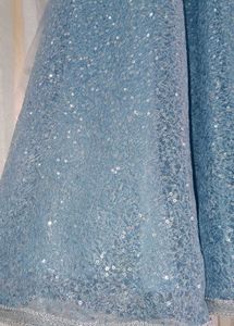 Elegant Blue Ethnic Gown