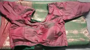 saree with readymade blouse