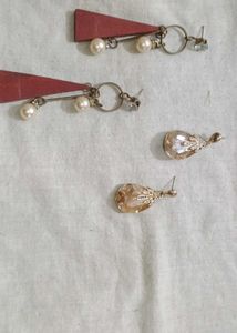 Stylish 3 Earring Set