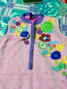 Embroidered Kurta