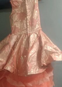 Peach Princess Dress