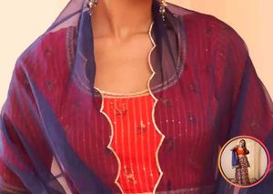 Janasya Floral Printed ReadytoWearLehenga &amp; Blouse