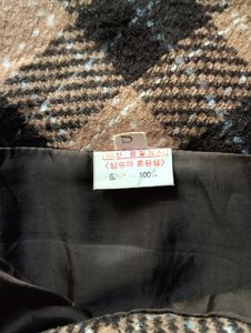 Price Drop Korean Design Checkered Skirt