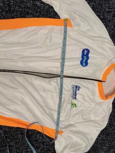Unisex Large Size Cycling Jersey with Back Pockets