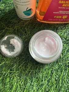 combo of serum, sunscreen, eyecream