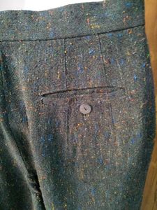Vintage Textured Trousers