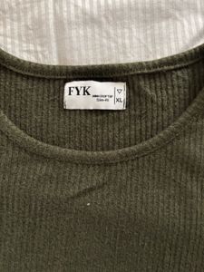 Cute Olive Crop Top