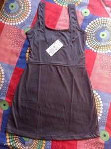 Casual Gray Tank Dress For Dating 🤫🤩😍