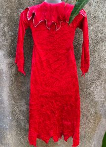 2.23.1 CUTE RED VELVET DRESS