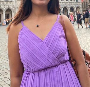Layered Purple Dress