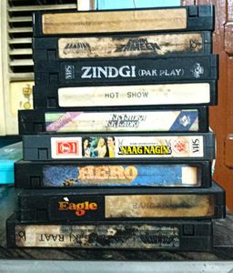Vintage VHS Tapes Collection