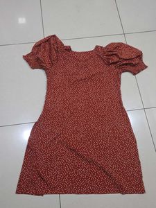 Polka Dot Mini Dress