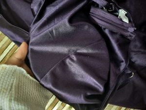 Royal purple dress