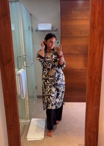 Biba Floral Kurta Set