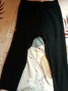 Women Adidas Black &amp; Pink Capri