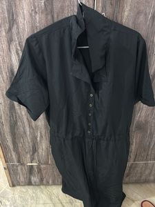 Black knee wear dress