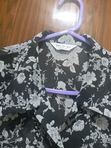 Floral Button-Down Shirt