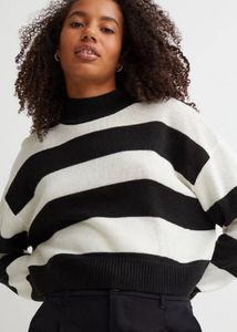 Striped Knit Sweater