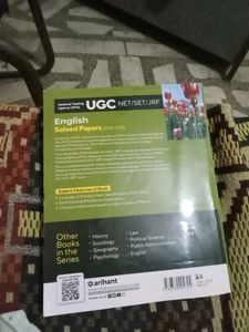 UGC NET SET .JRF English Book Solved Papers