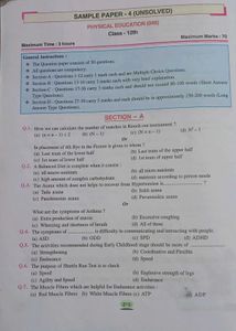 Physical Education Class 12 Book