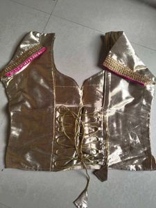 Gold Sequin Blouse, Party Wear Blouse