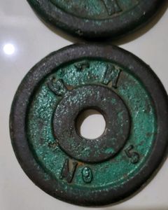 2.5kg Metal Plates For Weightlifting (Pair)