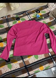 Pink Long Sleeve Top