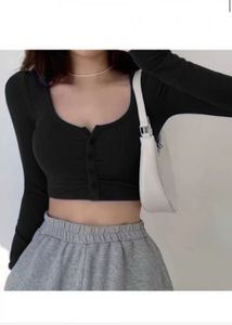 Ribbed Crop Top