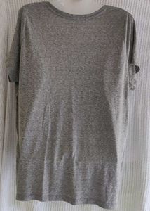 Gray V-Neck T-Shirt