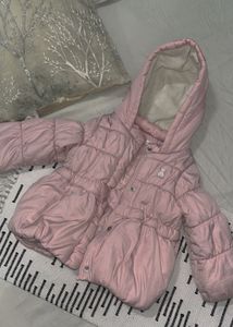 Cute Pink Puffer Jacket