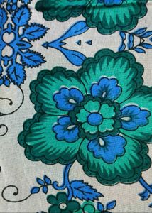 Cotton floral Bed Sheet 🩵