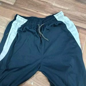 Men&#39;s Navy &amp; White Track Pants