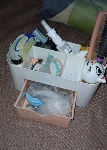 Cute Pritresty Organiser For Skincare &amp; Stationary