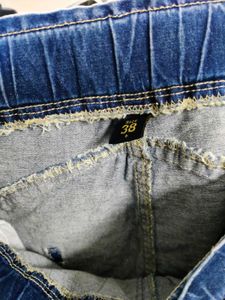 Distressed Denim Jeans