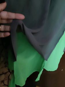 Dual Tone Straight Fit Kurta
