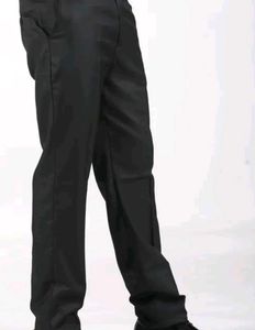 Mens Regular Fit Cotton Blend Formal Trouser