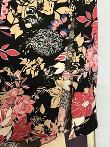 Pintrest Floral Print Midi Dress