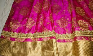 Pink &amp; Gold Ethnic Gown