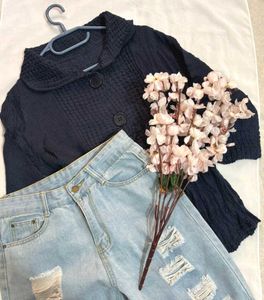 🎁Buy1 Get1 Free Elegant Button-Down Sweater C