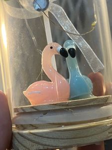 Flamingo Love Showpiece