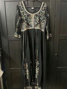 Aks Long Anarkali Kurti L
