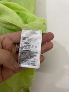H&amp;M Green Linen Blend Dress