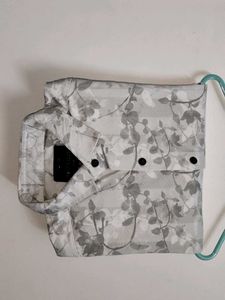 Floral Button-Down Shirt