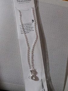 Monalisa Silver Necklace