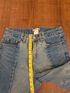 Two Tone Denim Pants
