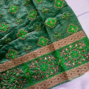 Tailor Made Churidar With Dupatta