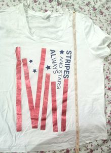 Stripes &amp; Stars Tee - Plus size