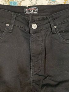 Black Straight Leg Jeans